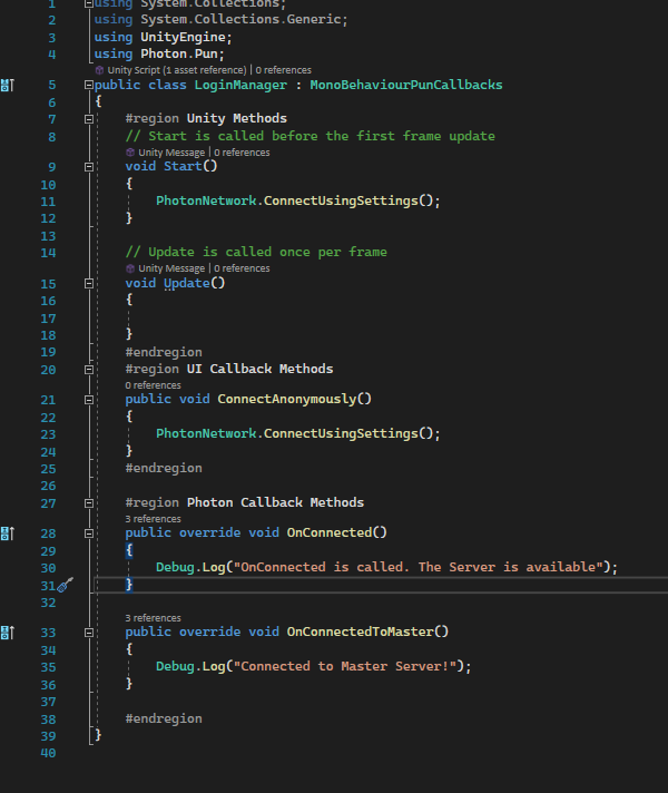 Unity Code